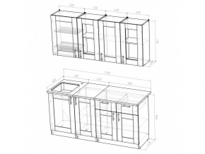 Кухонный гарнитур Ника демо 1700 мм в Симе - sim.mebel74.com | фото 4