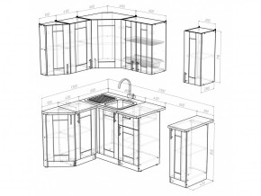 Кухонный гарнитур Ника литл 1500х1300 мм в Симе - sim.mebel74.com | фото 5