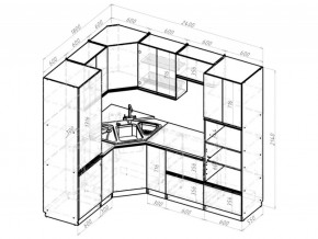 Кухонный гарнитур Сиена оптима 1800х2400 мм в Симе - sim.mebel74.com | фото 6