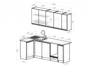 Кухонный гарнитур Сиена прайм 400 1100х2000 мм в Симе - sim.mebel74.com | фото 6