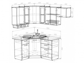 Кухонный гарнитур Симона литл 1300х2000 мм в Симе - sim.mebel74.com | фото 6