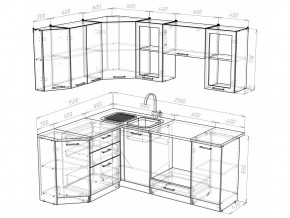 Кухонный гарнитур Симона мега прайм 2000х1500 мм в Симе - sim.mebel74.com | фото 5