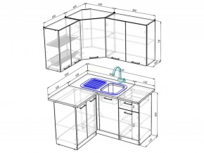 Кухонный гарнитур Симона прайм 1200х1400 мм в Симе - sim.mebel74.com | фото 6