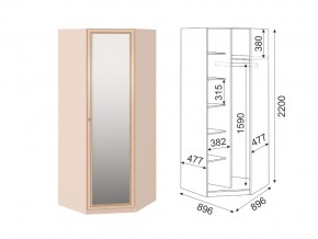 модуль №1 Угловой шкаф в Симе - sim.mebel74.com | фото