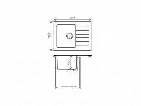 Мойка комбинированная Tolero twist TTS-660 Белый 923 в Симе - sim.mebel74.com | фото 2