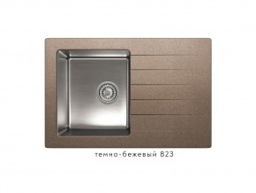 Мойка комбинированная Tolero twist TTS-760 Темно-бежевый 823 в Симе - sim.mebel74.com | фото