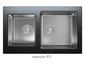 Мойка комбинированная Tolero twist TTS-840 Черный 911 в Симе - sim.mebel74.com | фото 1