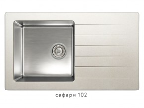 Мойка комбинированная Tolero twist TTS-860 Сафари 102 в Симе - sim.mebel74.com | фото 1