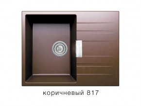 Мойка кварцевая Tolero Loft TL-650 Коричневый 817 в Симе - sim.mebel74.com | фото