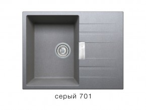 Мойка кварцевая Tolero Loft TL-650 Серый 701 в Симе - sim.mebel74.com | фото