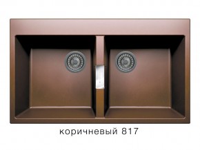 Мойка кварцевая Tolero Loft TL-862 Коричневый 817 в Симе - sim.mebel74.com | фото 1