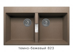 Мойка кварцевая Tolero Loft TL-862 Темно-бежевый 823 в Симе - sim.mebel74.com | фото