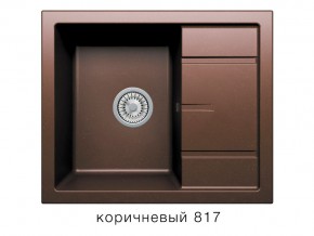 Мойка кварцевая Tolero R-107 Коричневый 817 в Симе - sim.mebel74.com | фото