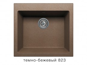 Мойка кварцевая Tolero R-111 Темно-бежевый 823 в Симе - sim.mebel74.com | фото 1