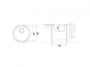 Мойка Longran Ultra ULS 460 в Симе - sim.mebel74.com | фото 3