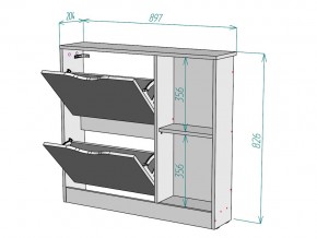 Обувница W104 в Симе - sim.mebel74.com | фото 3