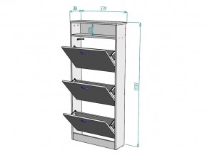 Обувница W116 в Симе - sim.mebel74.com | фото 3