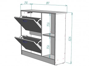 Обувница W29 в Симе - sim.mebel74.com | фото 3