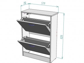 Обувница W3 в Симе - sim.mebel74.com | фото 3