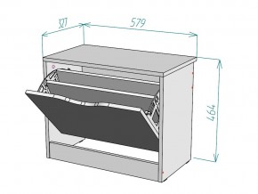 Обувница W56 в Симе - sim.mebel74.com | фото 3