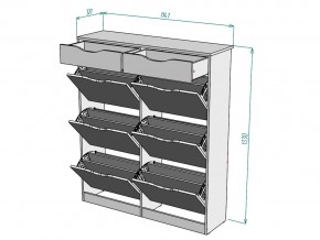 Обувница W65 в Симе - sim.mebel74.com | фото 3