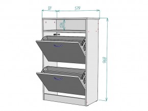 Обувница W84 в Симе - sim.mebel74.com | фото 3