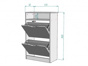 Обувница W85 в Симе - sim.mebel74.com | фото 3