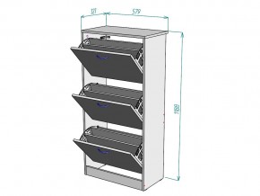 Обувница W86 в Симе - sim.mebel74.com | фото 3