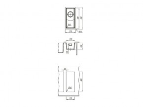 Подстольная мойка Оптима-HM 170.400.10.10 в Симе - sim.mebel74.com | фото 3