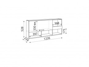 Полка 1 Дуглас модуль 10 в Симе - sim.mebel74.com | фото 2