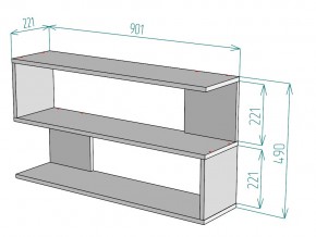 Полка S30 в Симе - sim.mebel74.com | фото 3