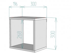 Полка S42 в Симе - sim.mebel74.com | фото 3