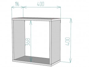 Полка S43 в Симе - sim.mebel74.com | фото 3