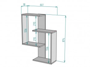 Полка S69 в Симе - sim.mebel74.com | фото 3