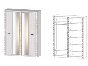 Шкаф 4-х створчатый в Симе - sim.mebel74.com | фото