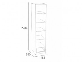 Шкаф для одежды Оттавия НМ 011.20 Антрацит в Симе - sim.mebel74.com | фото 2