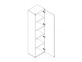 Шкаф JREG 1d Индиана Дуб Саттер в Симе - sim.mebel74.com | фото 2