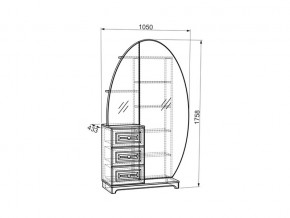 Шкаф комбинированный Белла в Симе - sim.mebel74.com | фото 3