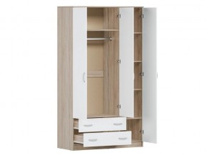 Шкаф Комфорт №10 1200 дуб сонома-белый в Симе - sim.mebel74.com | фото 2