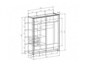 Шкаф-купе 1800 Либерти в Симе - sim.mebel74.com | фото 4