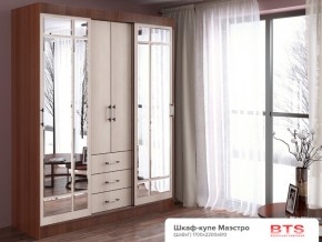 Шкаф-купе Маэстро ясень шимо/дуб атланта в Симе - sim.mebel74.com | фото 1