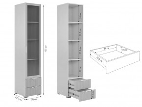 Шкаф однодверный 107.03 Зефир в Симе - sim.mebel74.com | фото 2