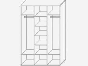 Шкаф Парма, трехдверный в Симе - sim.mebel74.com | фото 2