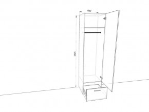 Шкаф распашной Ш639ЯБК Жемчуг в Симе - sim.mebel74.com | фото 2