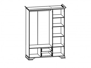 Шкаф S320-SZF5D2S Кентаки каштан в Симе - sim.mebel74.com | фото 2