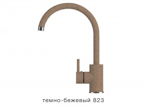 Смеситель кухонный Элара Tolero Темно-бежевый 823 в Симе - sim.mebel74.com | фото