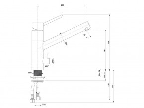 Смеситель Sprint Universal LM1391 в Симе - sim.mebel74.com | фото 2