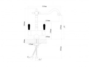 Смесители Florentina Ария в Симе - sim.mebel74.com | фото 3