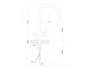 Смесители Florentina Клио в Симе - sim.mebel74.com | фото 2