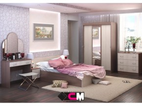 Спальня Бася дуб ясень шимо в Симе - sim.mebel74.com | фото 1